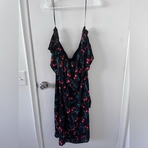 Vince Camuto midi off shoulder floral print dress with pockets. NWT